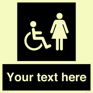 Custom information: black panel disabled and female